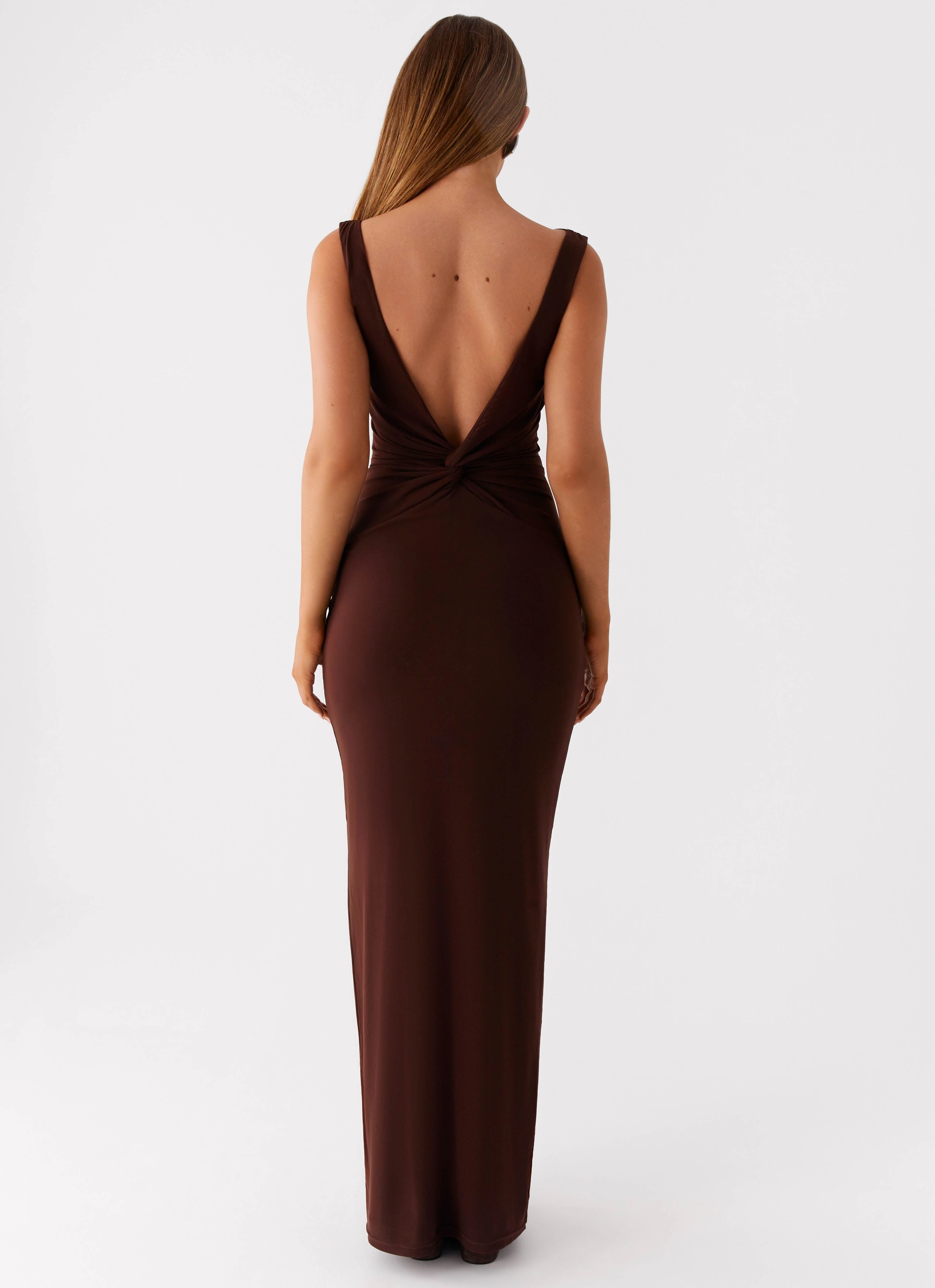 All Day Sophisticated Comfort Earthbound Muse Maxi Dress - Chocolate