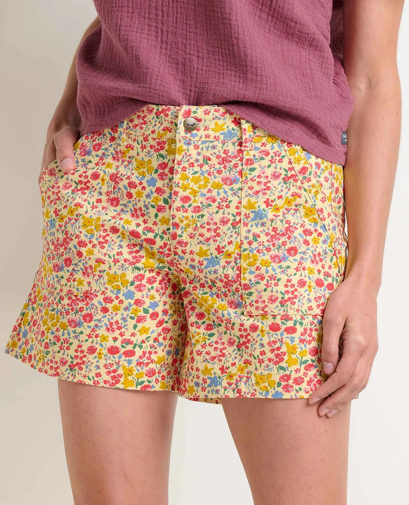 Stretch Woven Fabric Earthworks Camp Short