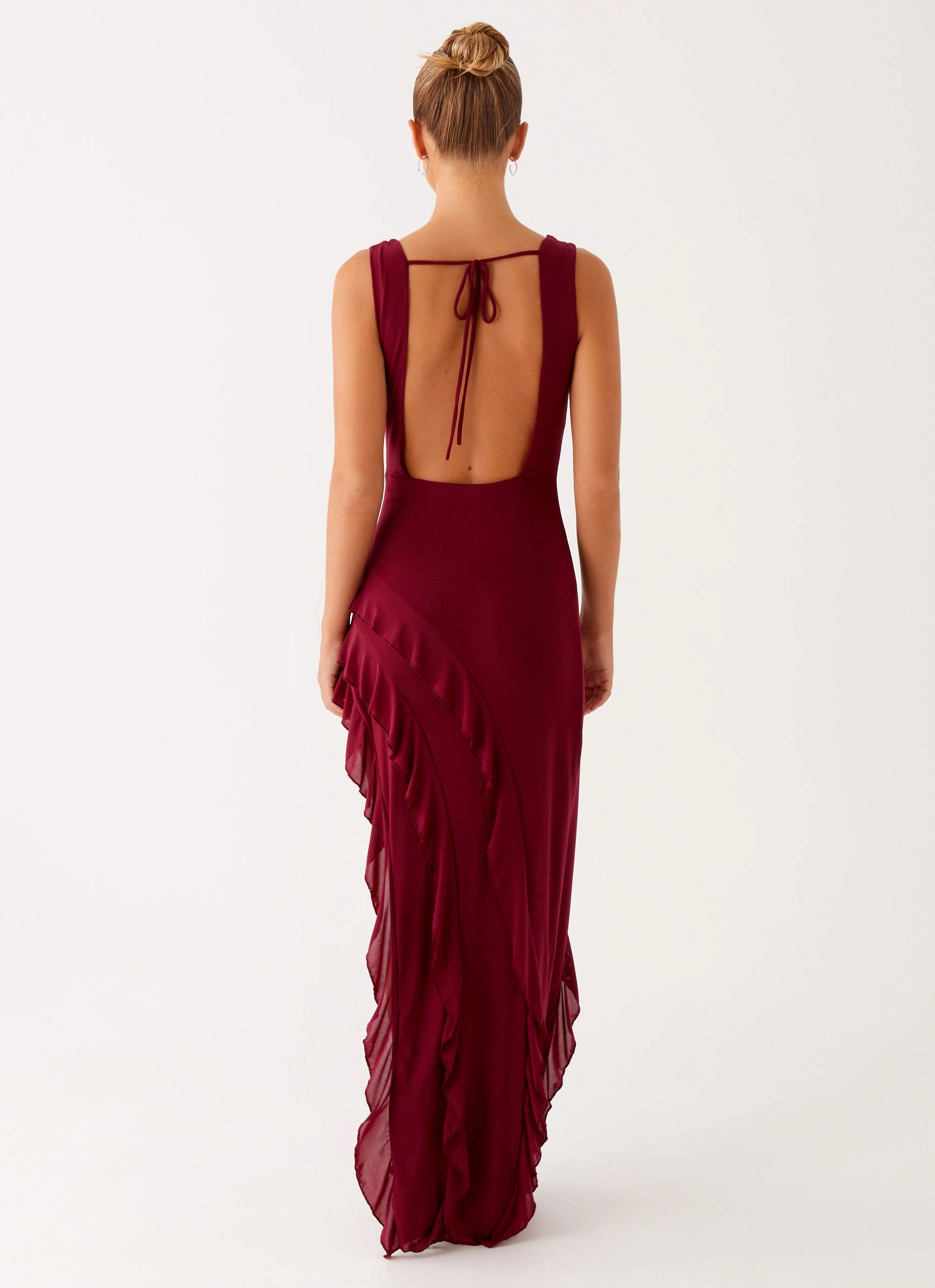 Smart Glide Hendrix Maxi Dress - Raspberry Wine