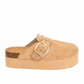 Practical Use Women's Jasmine Clog Sandals In Mustard