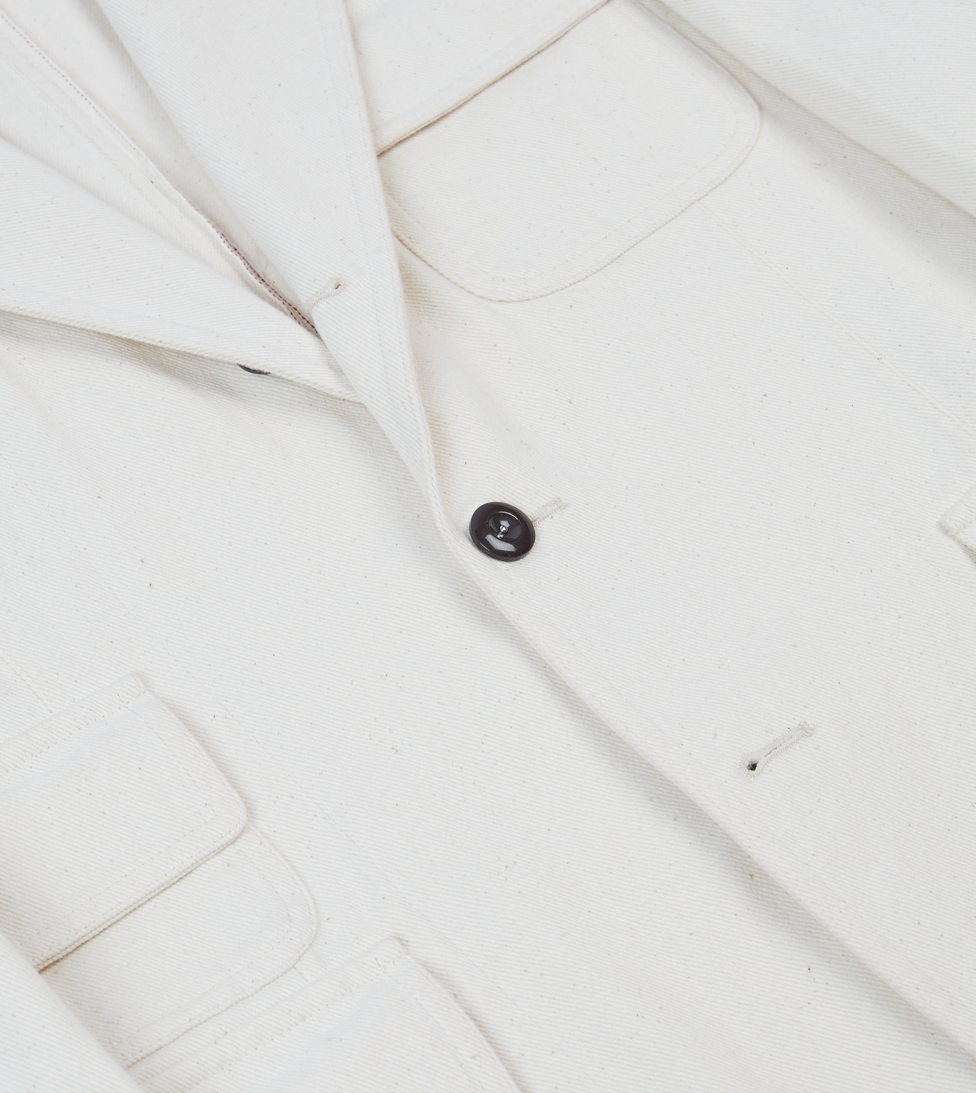 Refined Look Timeless Cut Ecru Denim Games Blazer Mk. IV