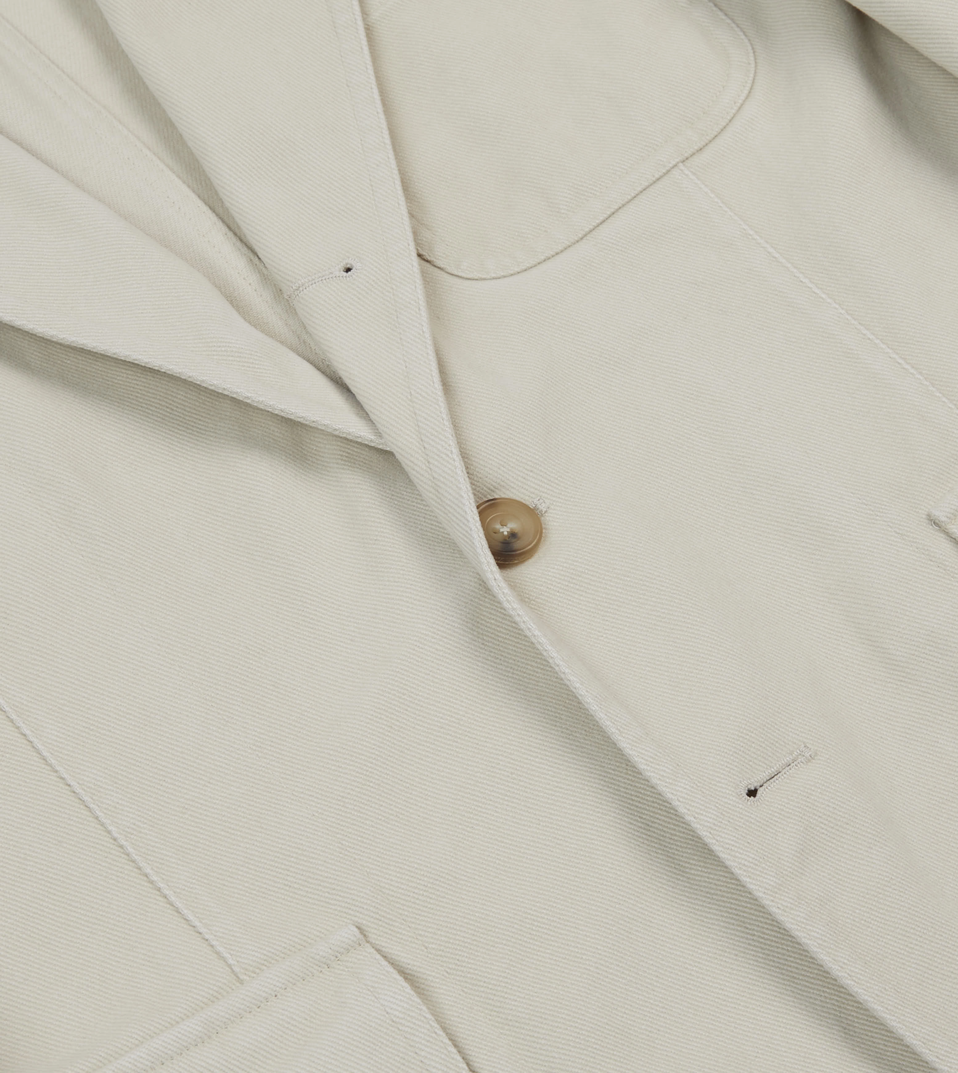 Classic Layer Refined Wear Ecru Heavy Cotton Twill Games Blazer Mk. I