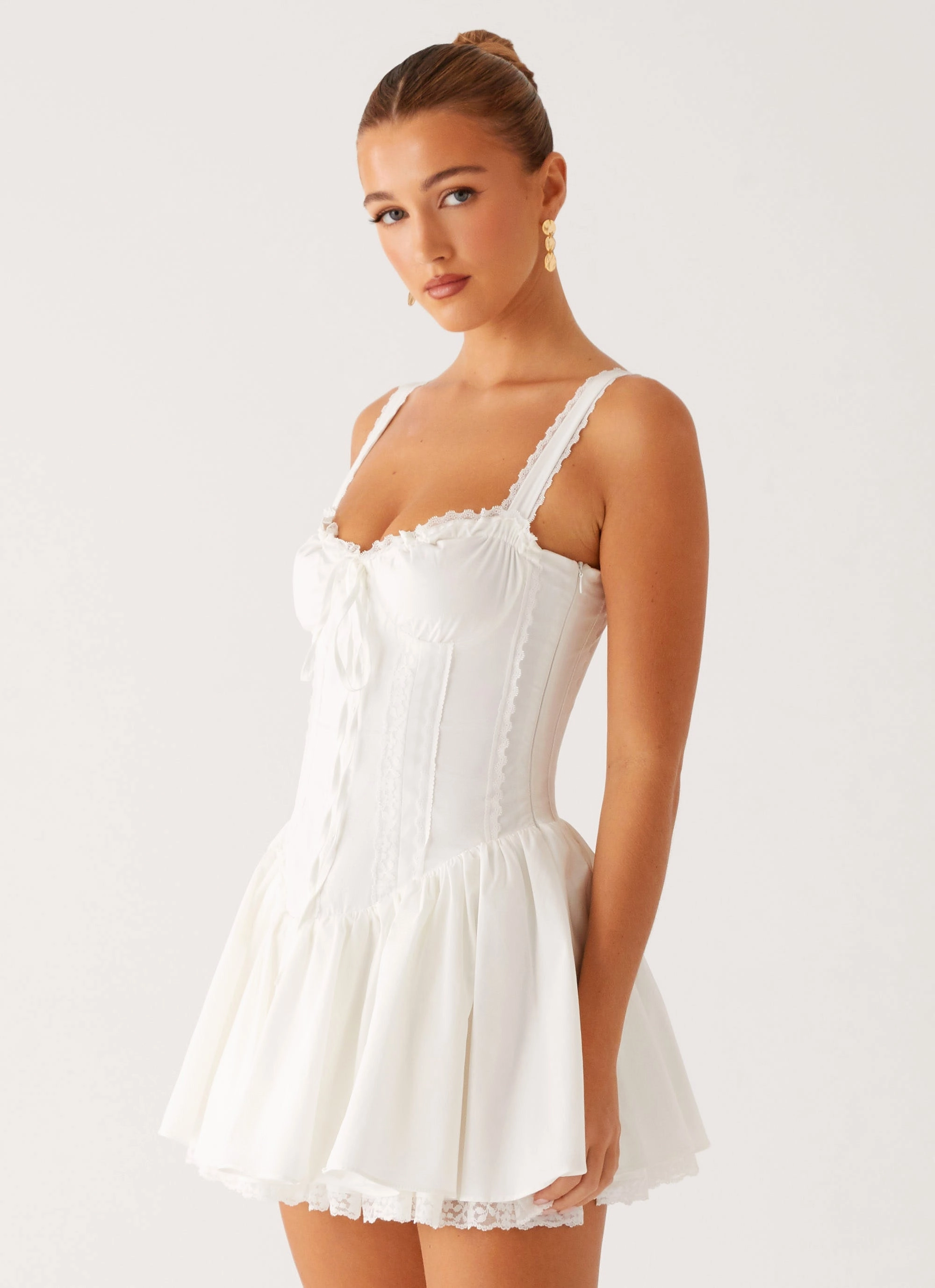 Lacie Mini Dress - White Style Upgrade