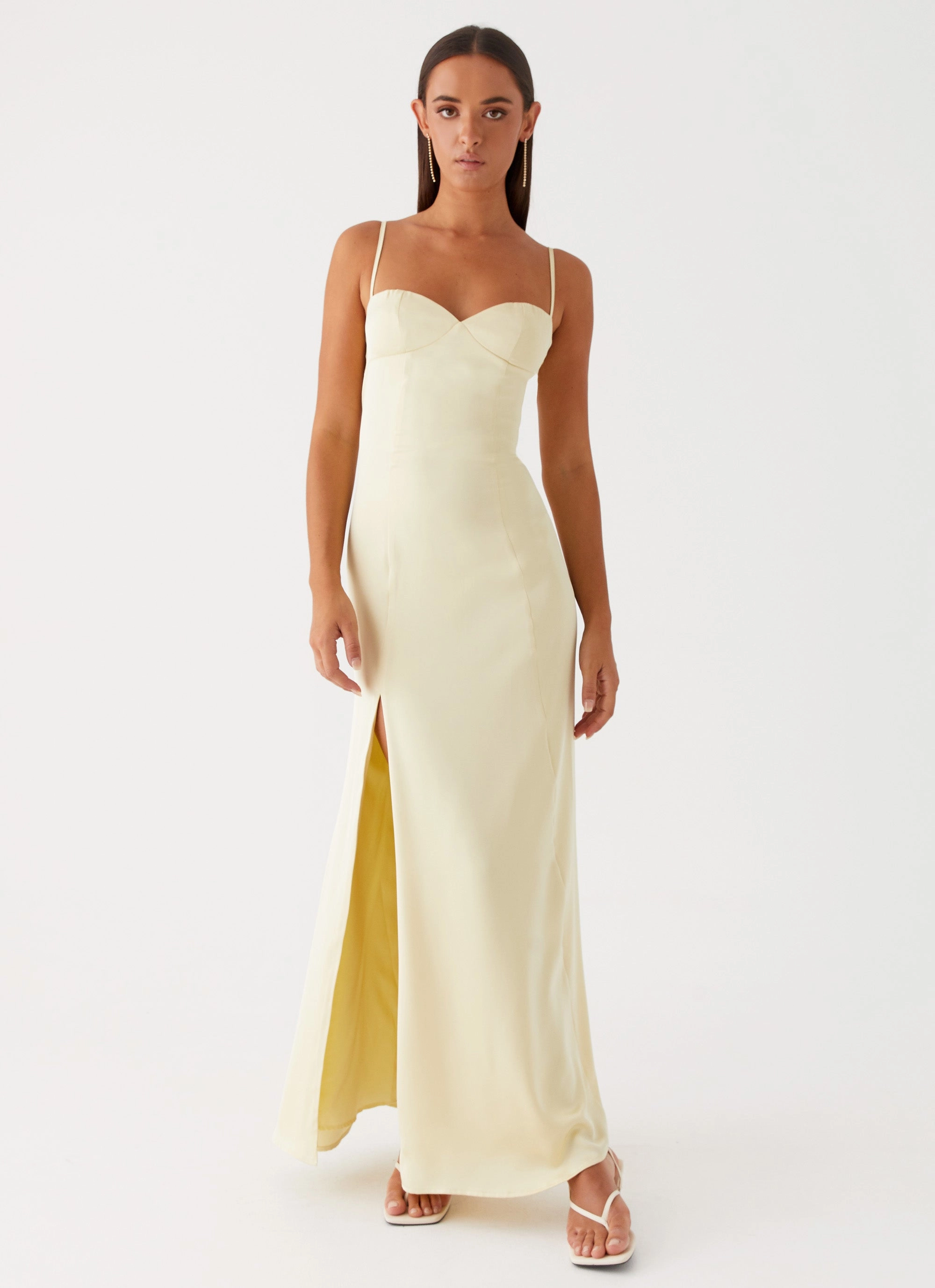 Miss Bloom Maxi Dress - Lemon Relax Line