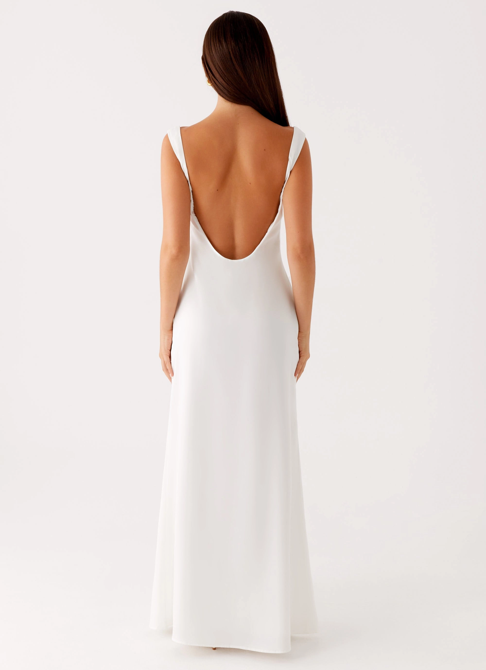 Minimal Design Shyla Maxi Dress - Ivory