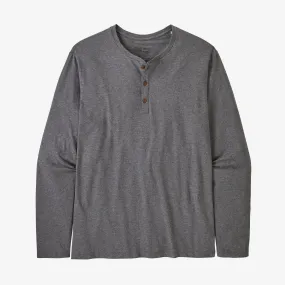 M's L/S Daily Henley Lightweight Layers Smooth Seam Finish
