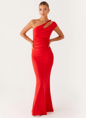 Lopez Maxi Dress - Tangerine Move Free