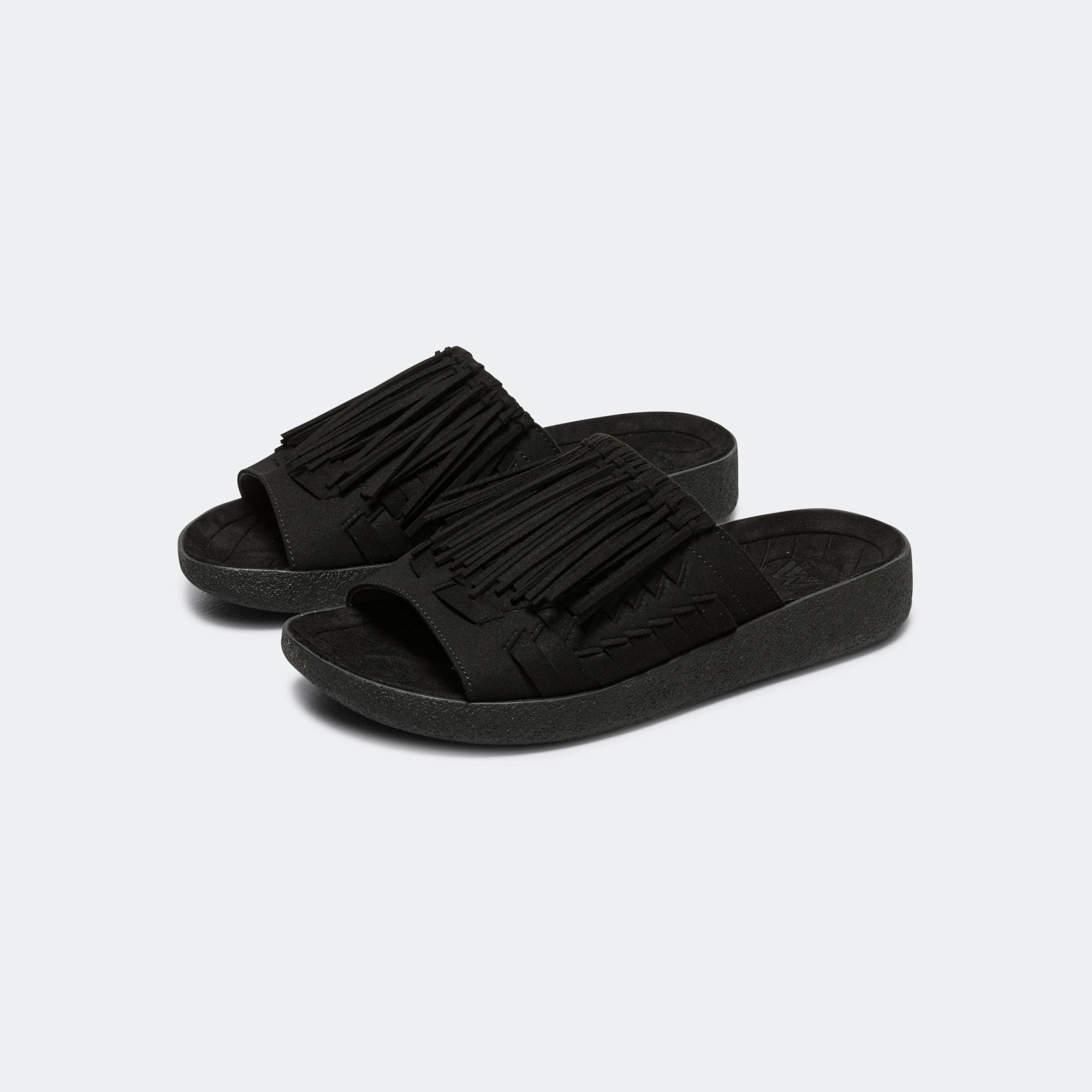 Thunderbird Thatch Slide - Black Practical Shoes Platform Sole