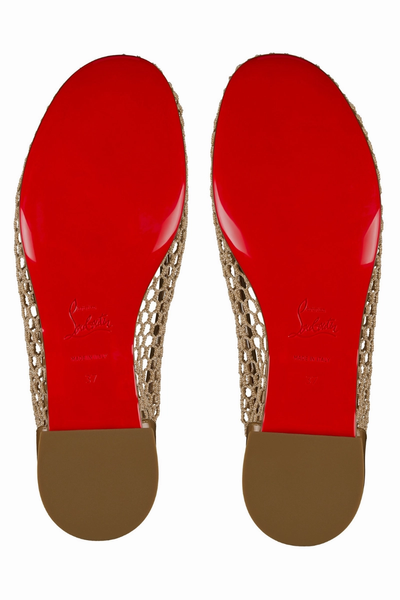 Sweetie Jane Mesh Ballerina Pump Impact Resistance