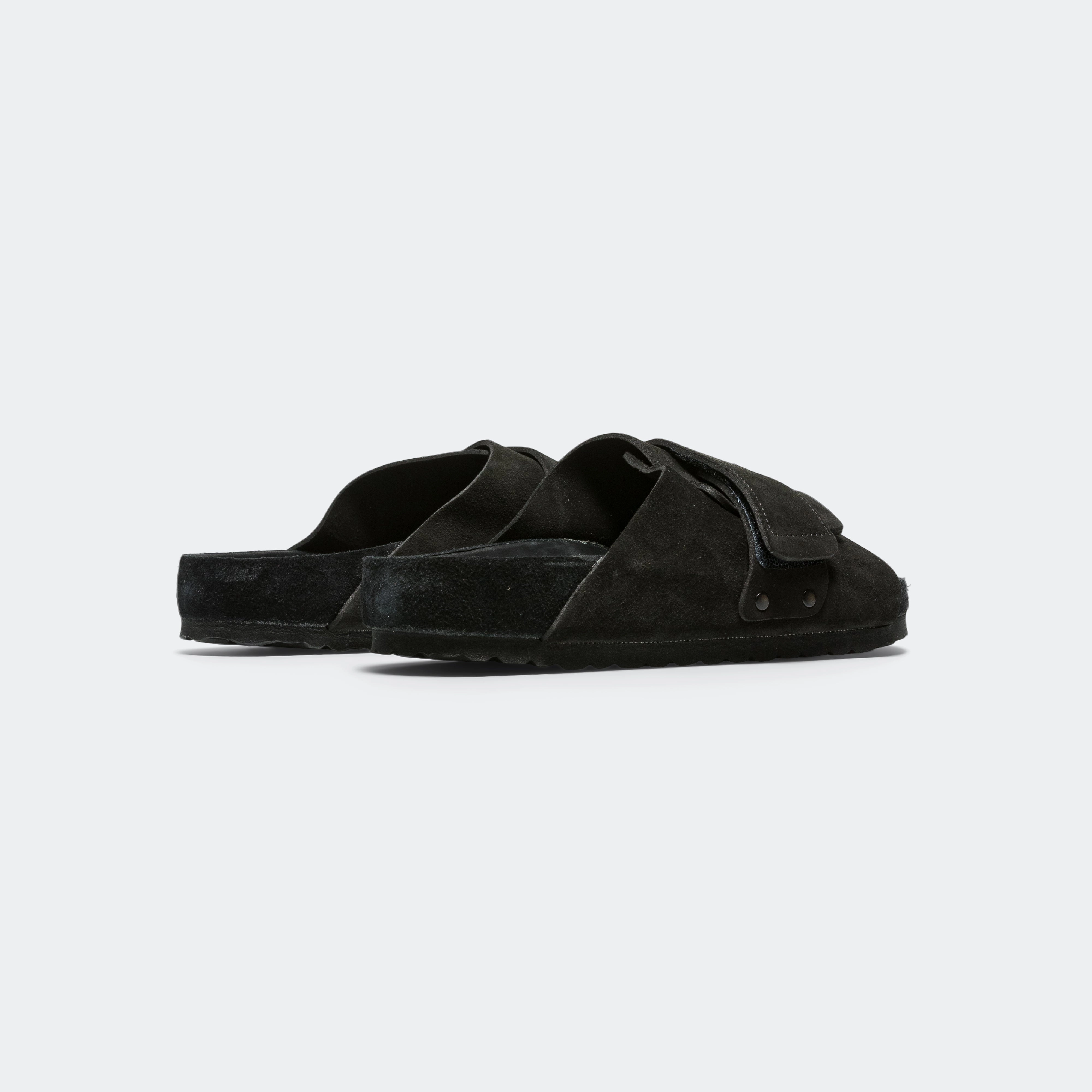 Kyoto Exquisite - Black Suede Leather Toe Gripping Technology Outdoor Footwear