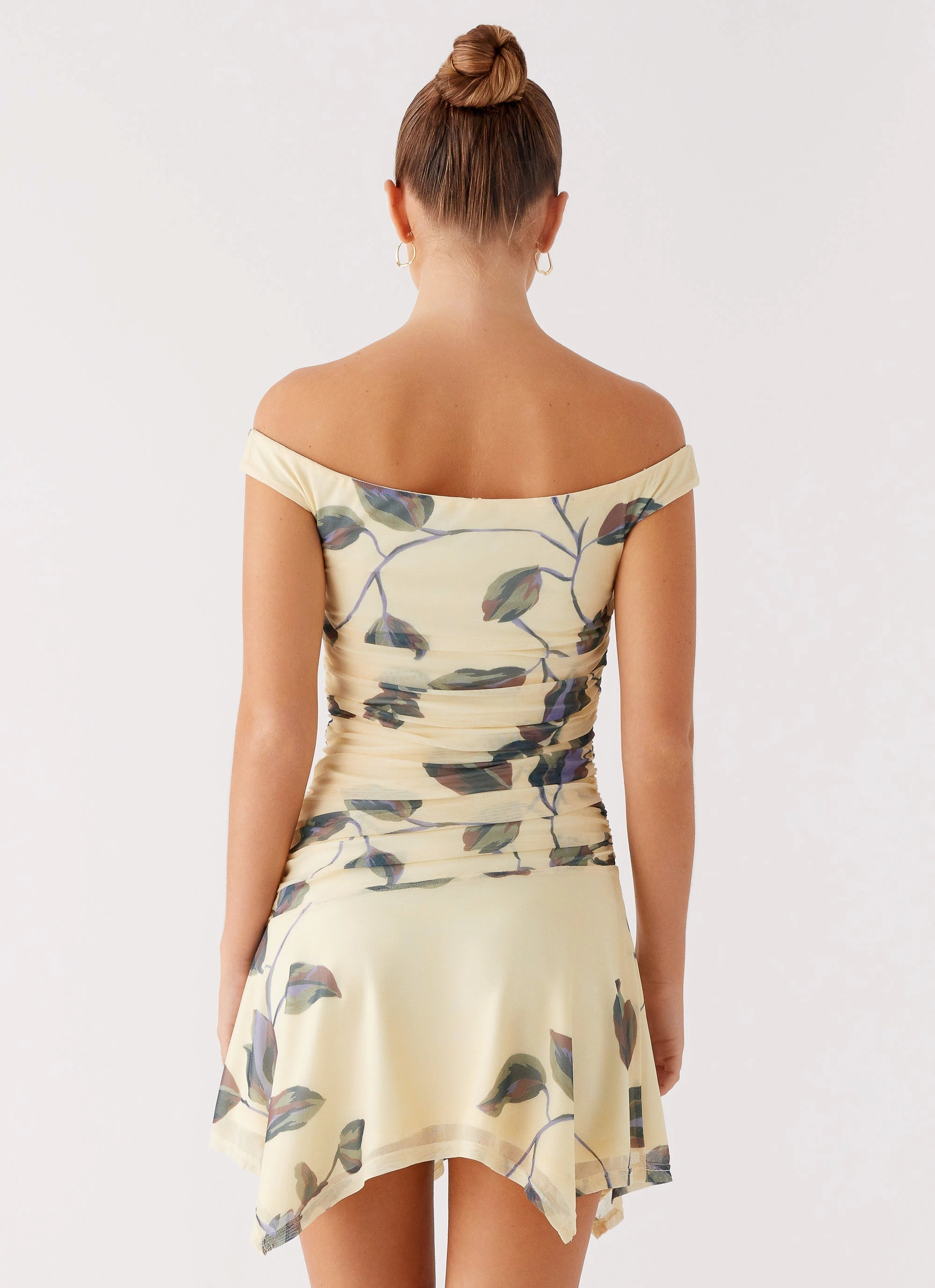 Care-Instructions-Included Josette Mini Dress - Buttercream Bliss