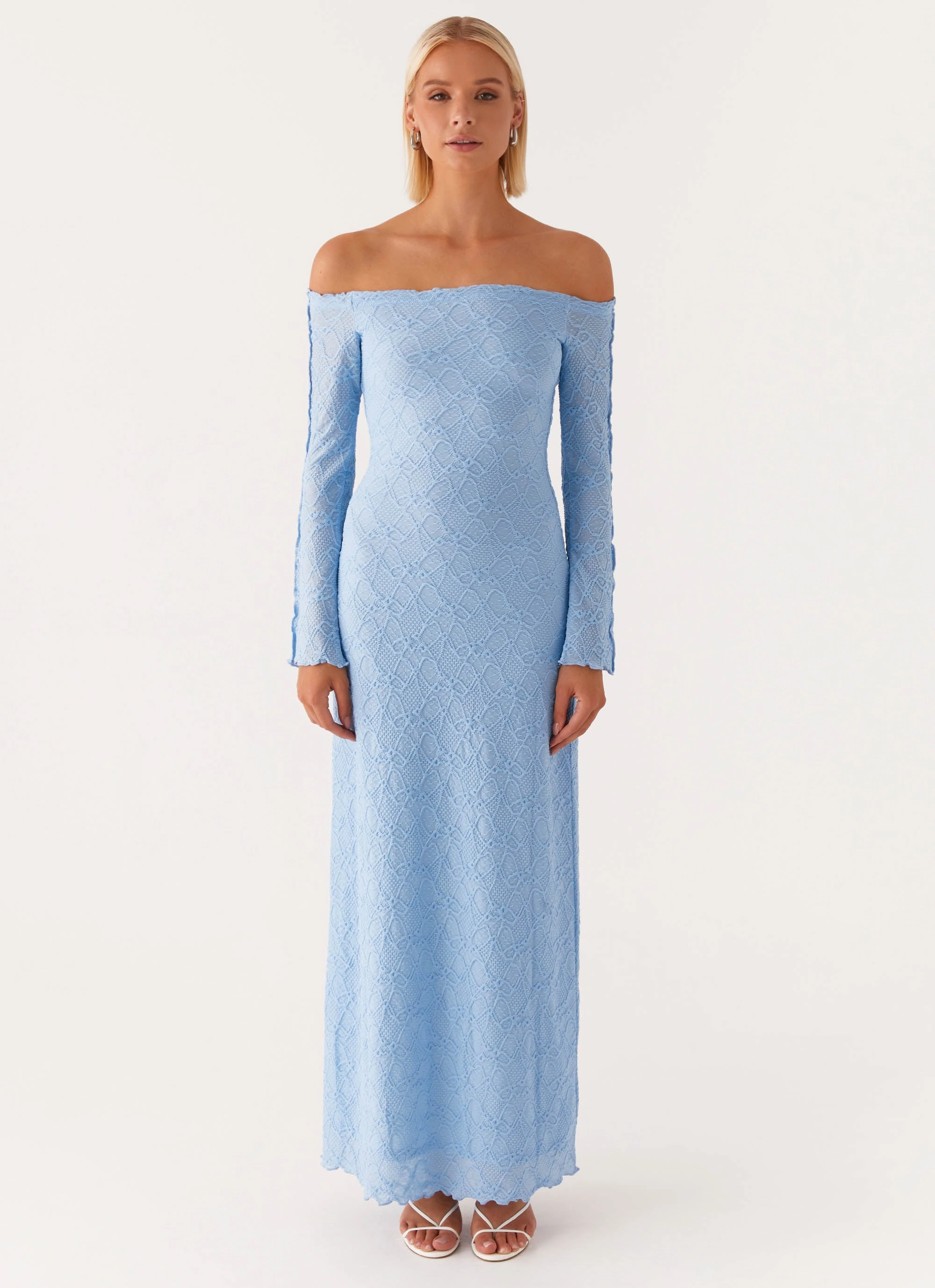 Elouera Maxi Dress - Baby Blue Luxe style