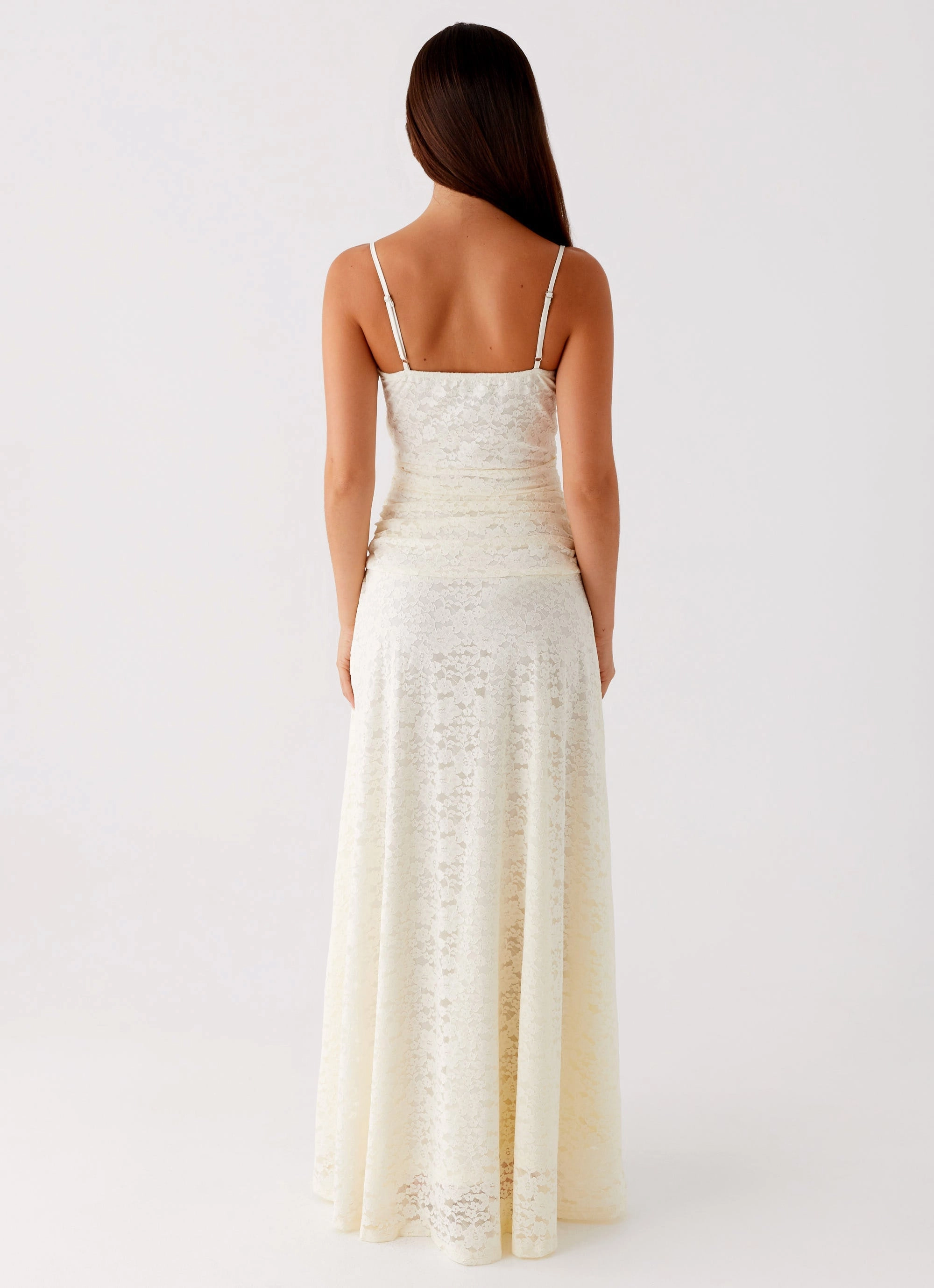 Elsa Maxi Dress - Ivory Flexible Comfort
