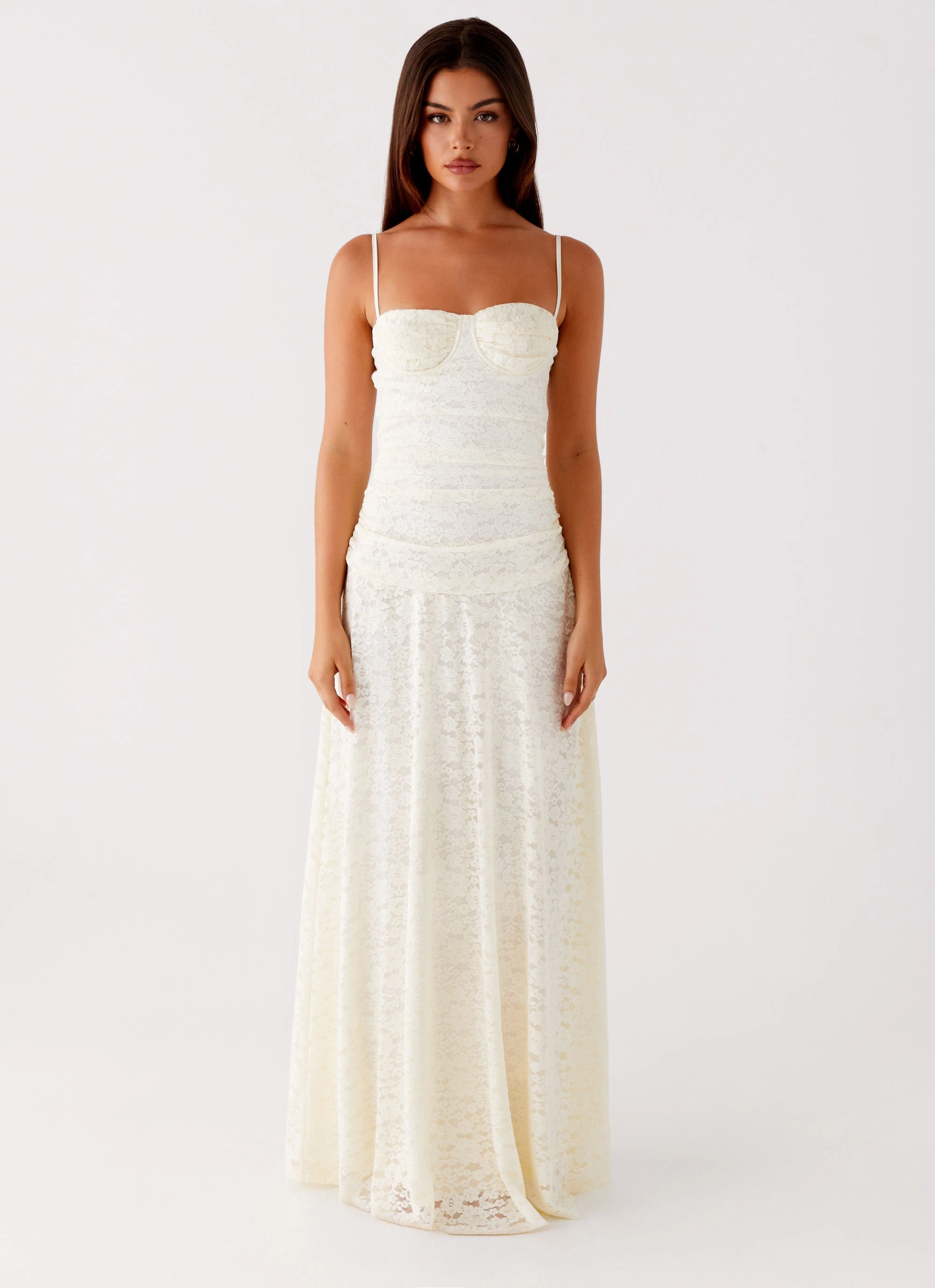 Elsa Maxi Dress - Ivory Easy Pretty