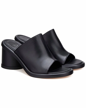 AGL Alison H Slides Leather Slide Relaxed Shoes Anti   Wear