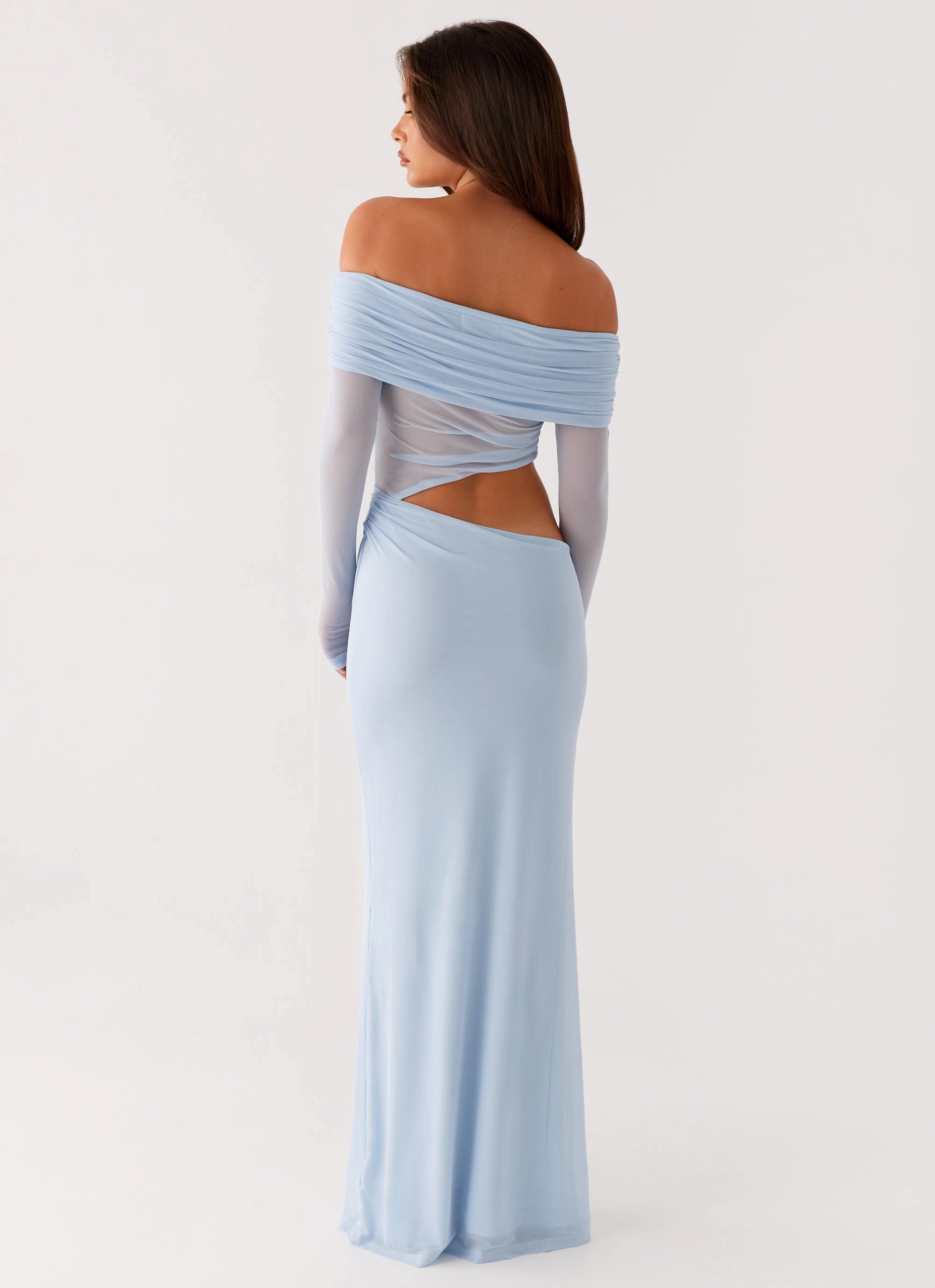Bright Mood Airy Feel Emery Maxi Dress - Blue