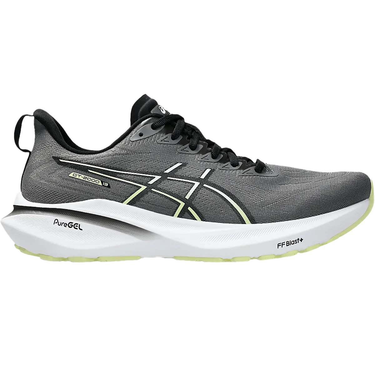 Men's GT-2000 13 Extra Wide Injury recovery running in a lava field area shoes