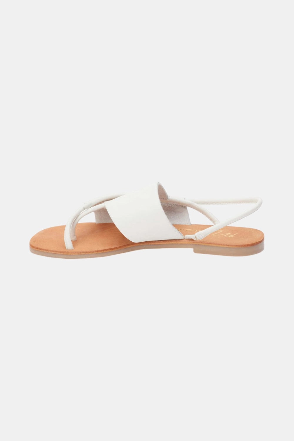 Comfort Molding Ergonomic Footbed Matisse Shayla Sandals in White