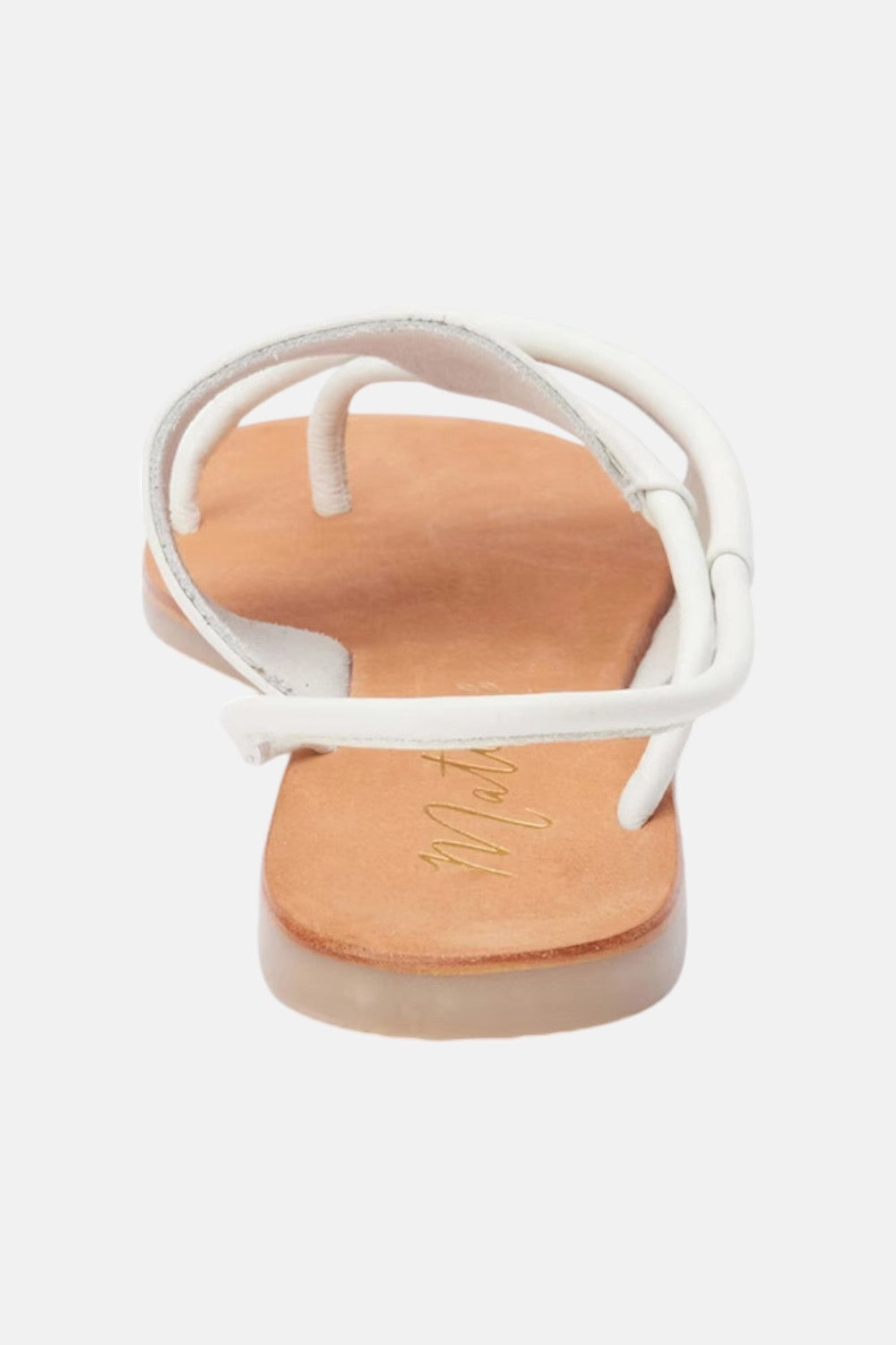 Matisse Shayla Sandals in White Quick Travel Fit Quick And Easy