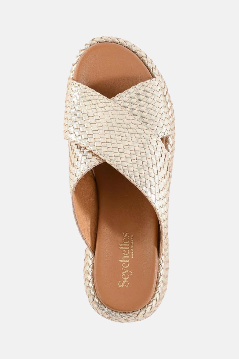 Seychelles Key West Sandal in Metallic Gold Beach Footwear Walking Ease