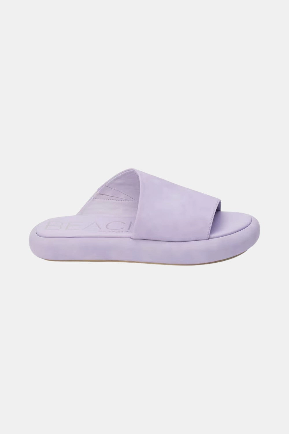 Cold resistant Beach by Matisse Lotus Platform Slide in Lavender