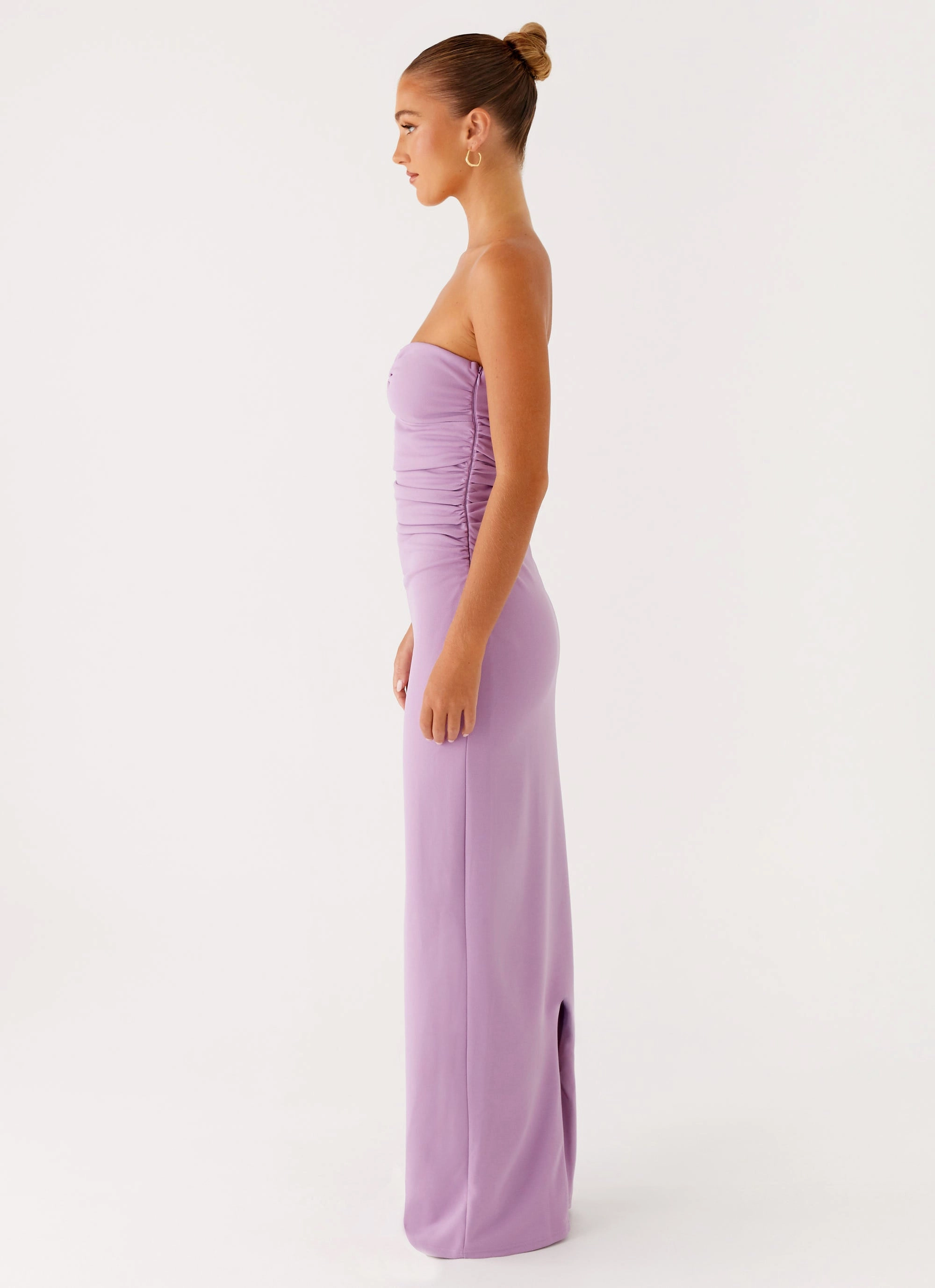 Eryn Maxi Dress - Lilac Vibrant color dress