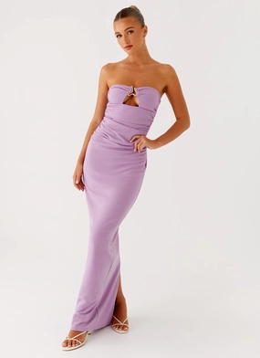 Eryn Maxi Dress - Lilac Vibe Style Youthful Style
