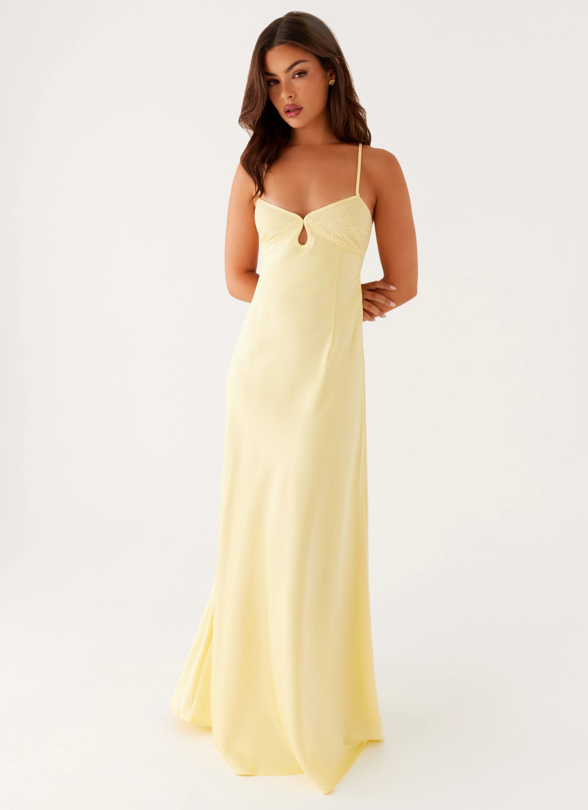 Comfortable Layer Joanie Maxi Dress - Yellow