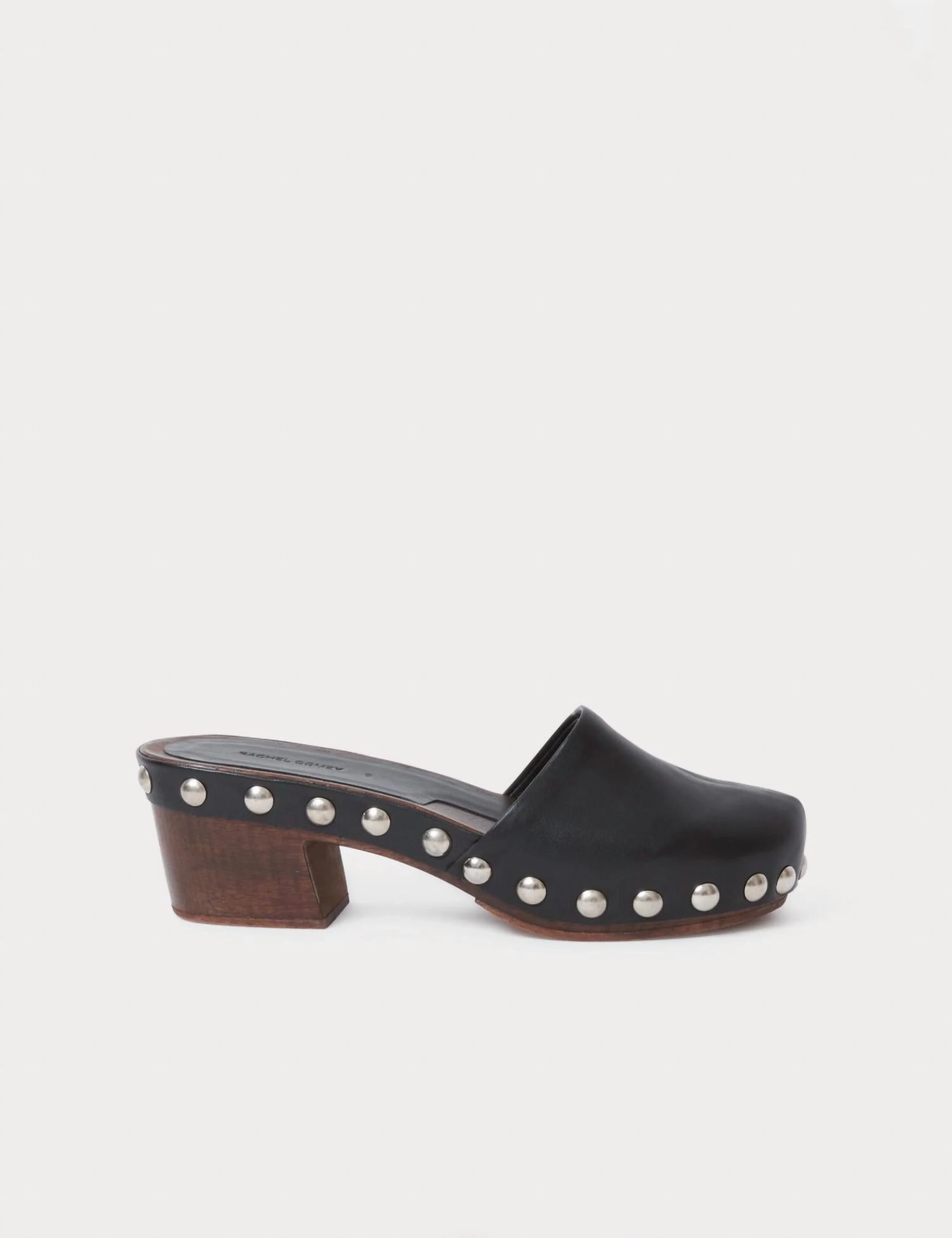 Eubank Leather Clogs In Black Handmade Comfort Fit