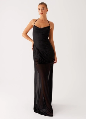 Cool Structure Mckinley Maxi Dress - Black