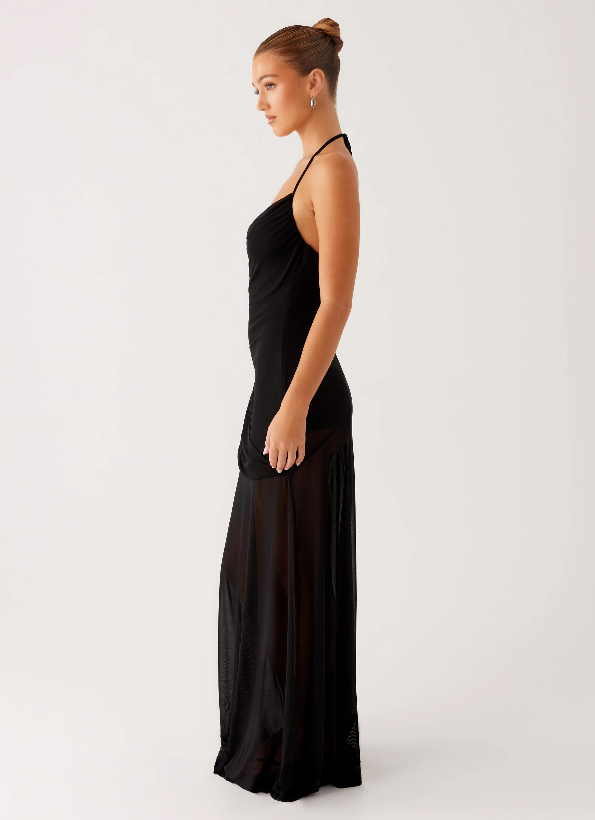 Nordic Plain Mckinley Maxi Dress - Black