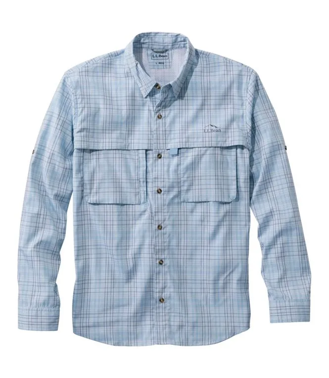 Tropicwear Woven Shirt Long Sleeve Plaid Men's Regular Versatile Layering Soft touch finish