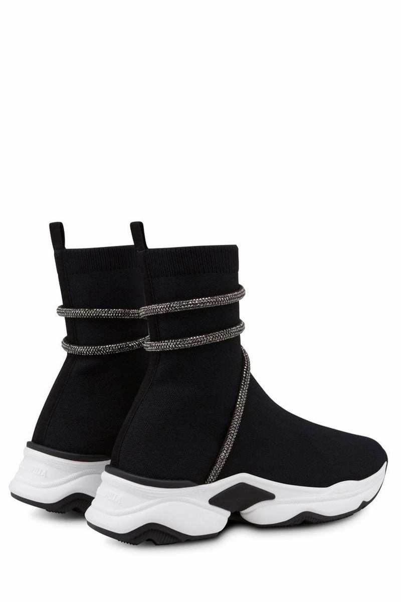 Heel Cushioning Cleo Running Crystal Sneaker