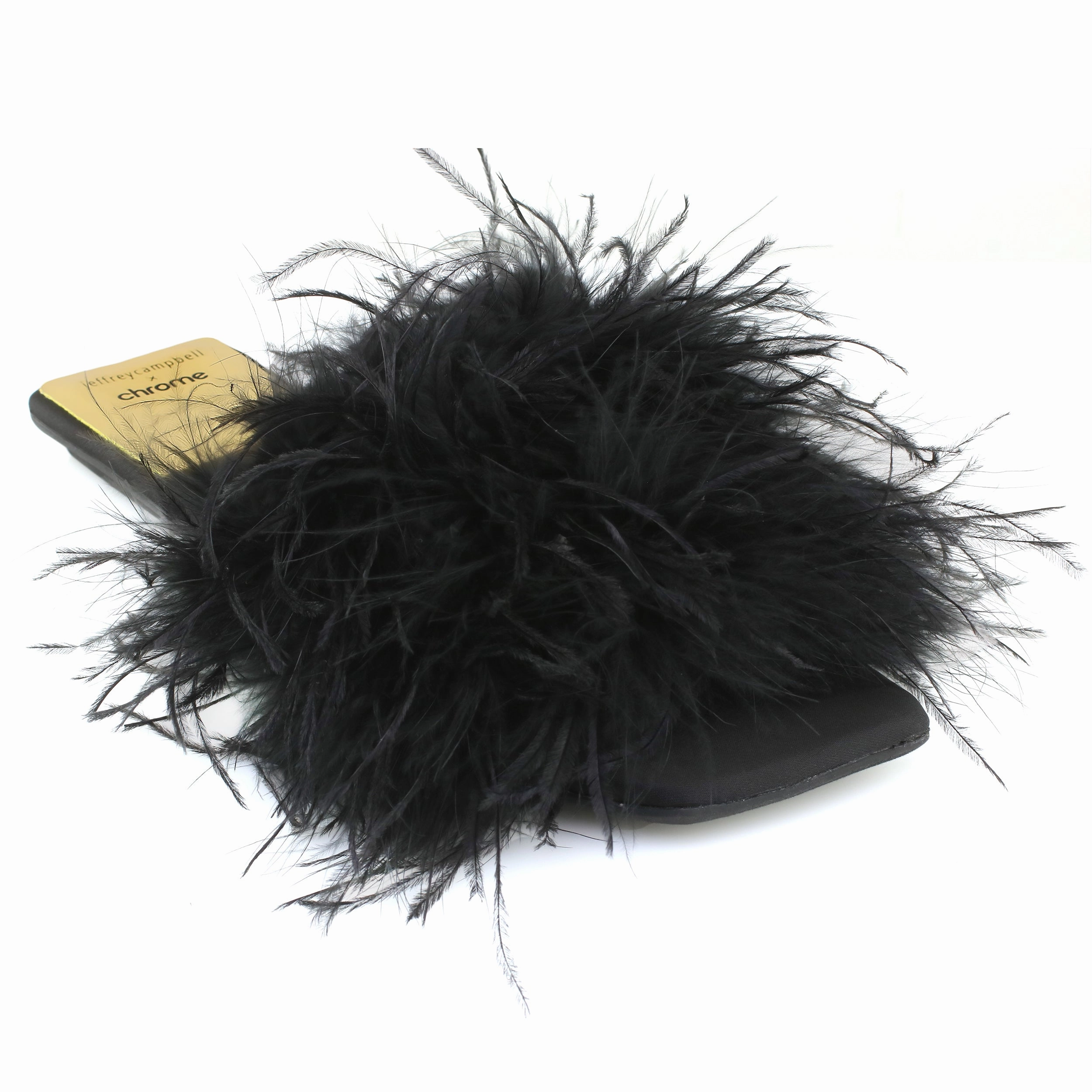 Exclusive Jeffrey Campbell x CHROME, Chromatic Black Summer Footwear Style Relaxed Vibes