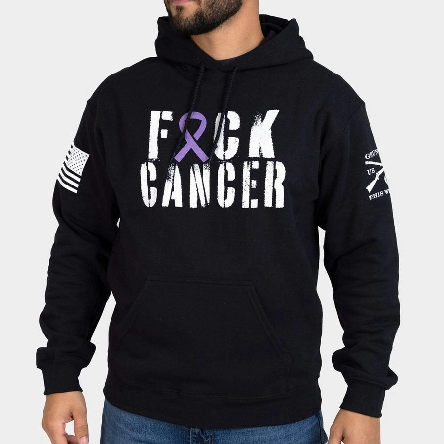 Breathable Fit F*ck All Cancer Hoodie - Black