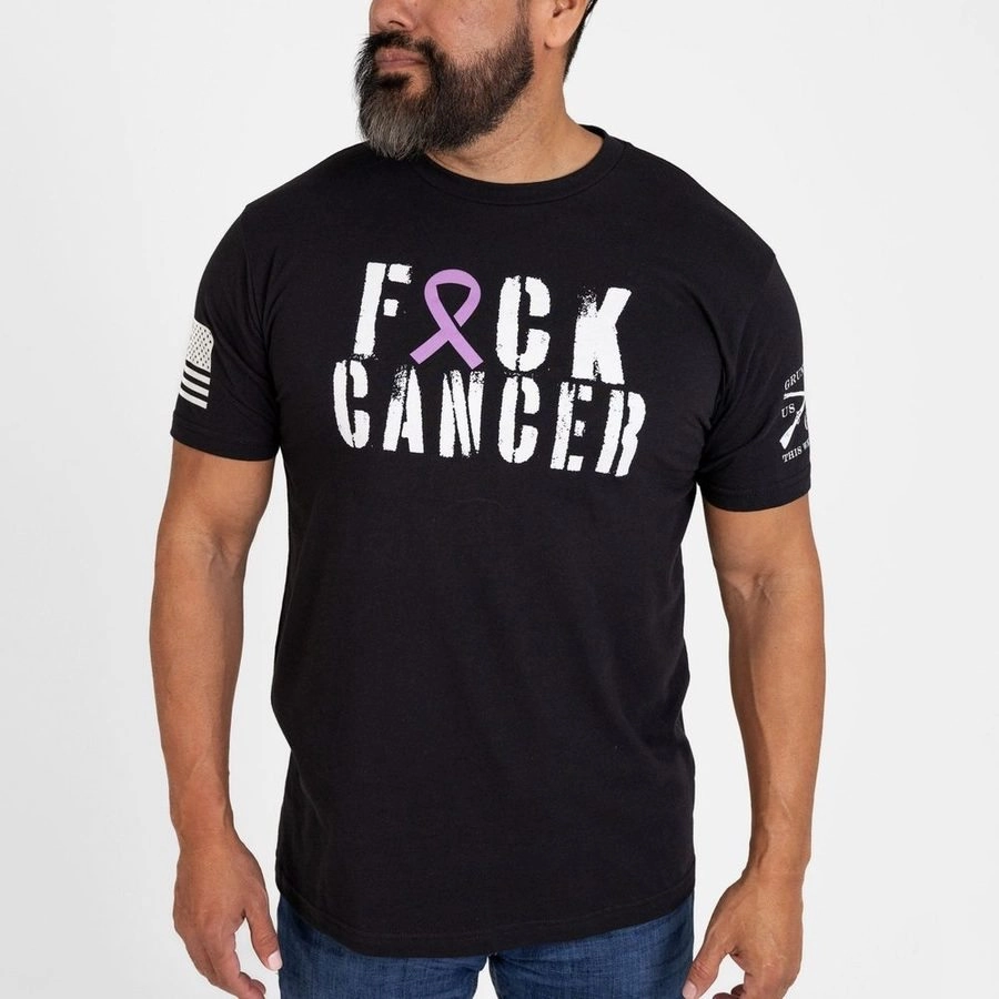 Lightweight Shirt F*ck All Cancer T-Shirt - Black