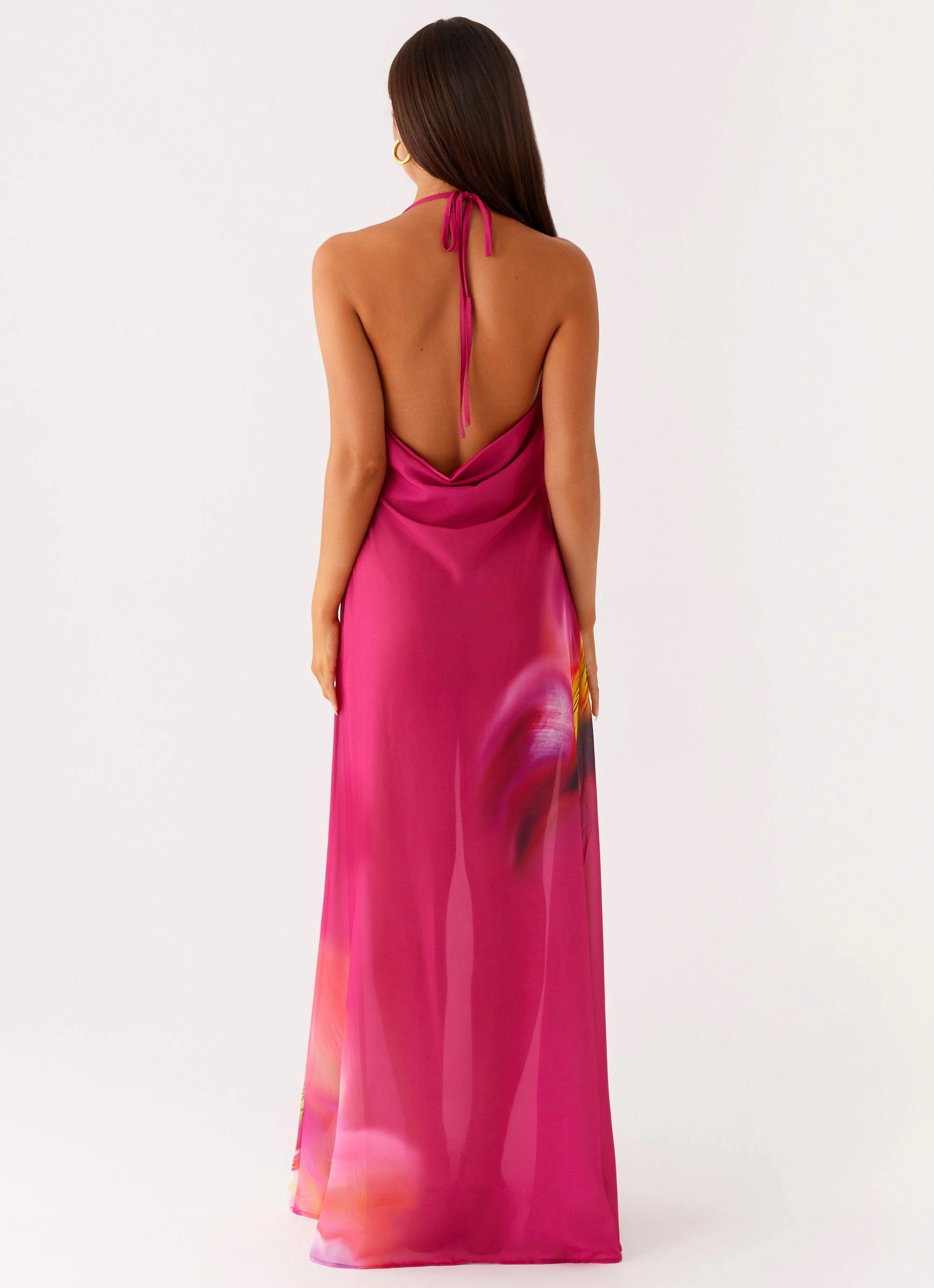 Fantasy Maxi Dress - Pink Tropical Form Focus
