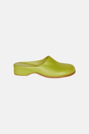 Sandal Sole Intentionally Blank Shift Bubble Clog in Wasabi