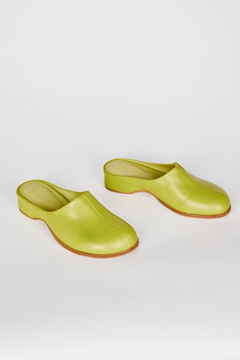Intentionally Blank Shift Bubble Clog in Wasabi Cut Outs