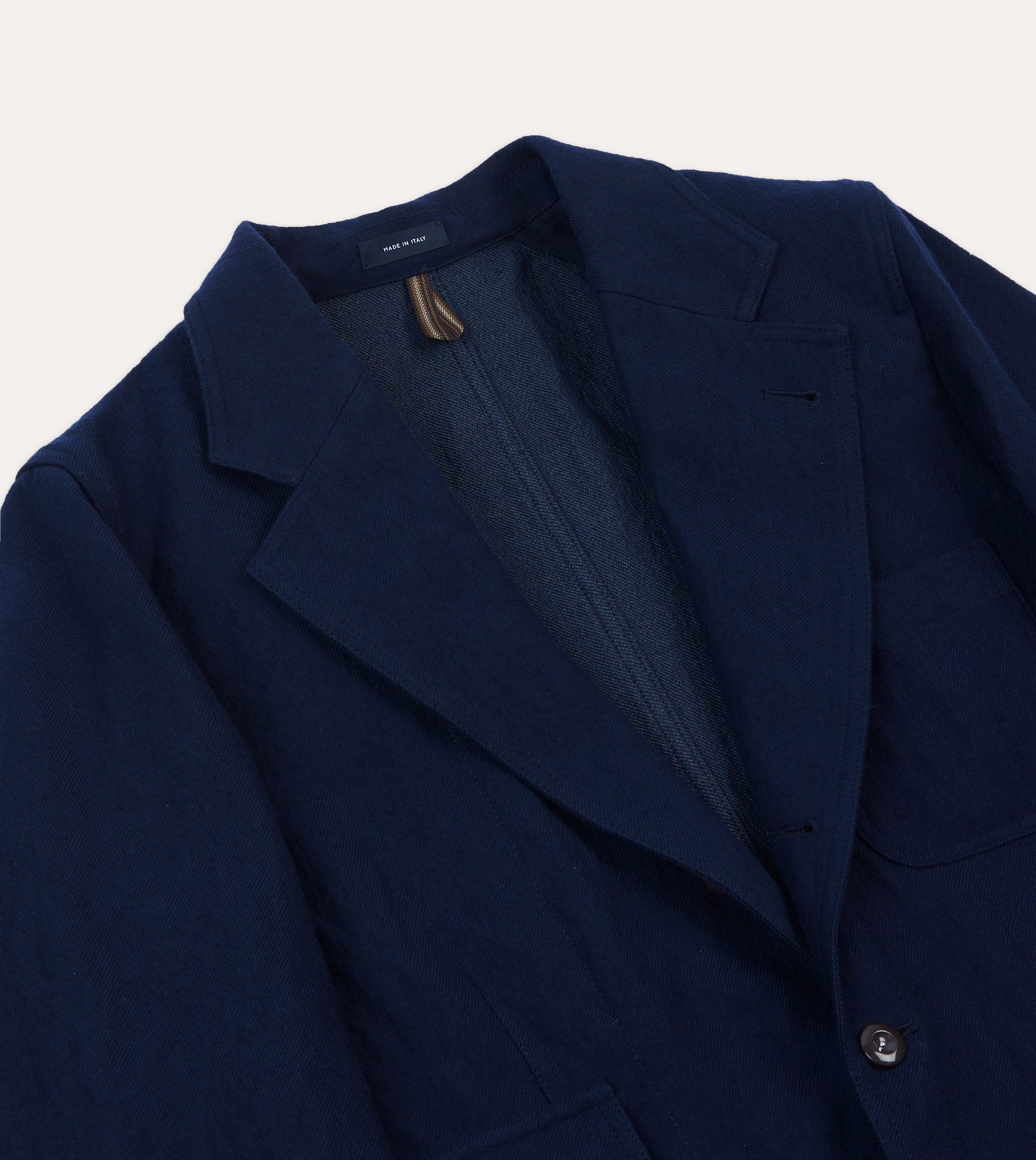 Navy Wool Games Blazer Mk. IV Sharp Office Fit Chilly Day Comfort