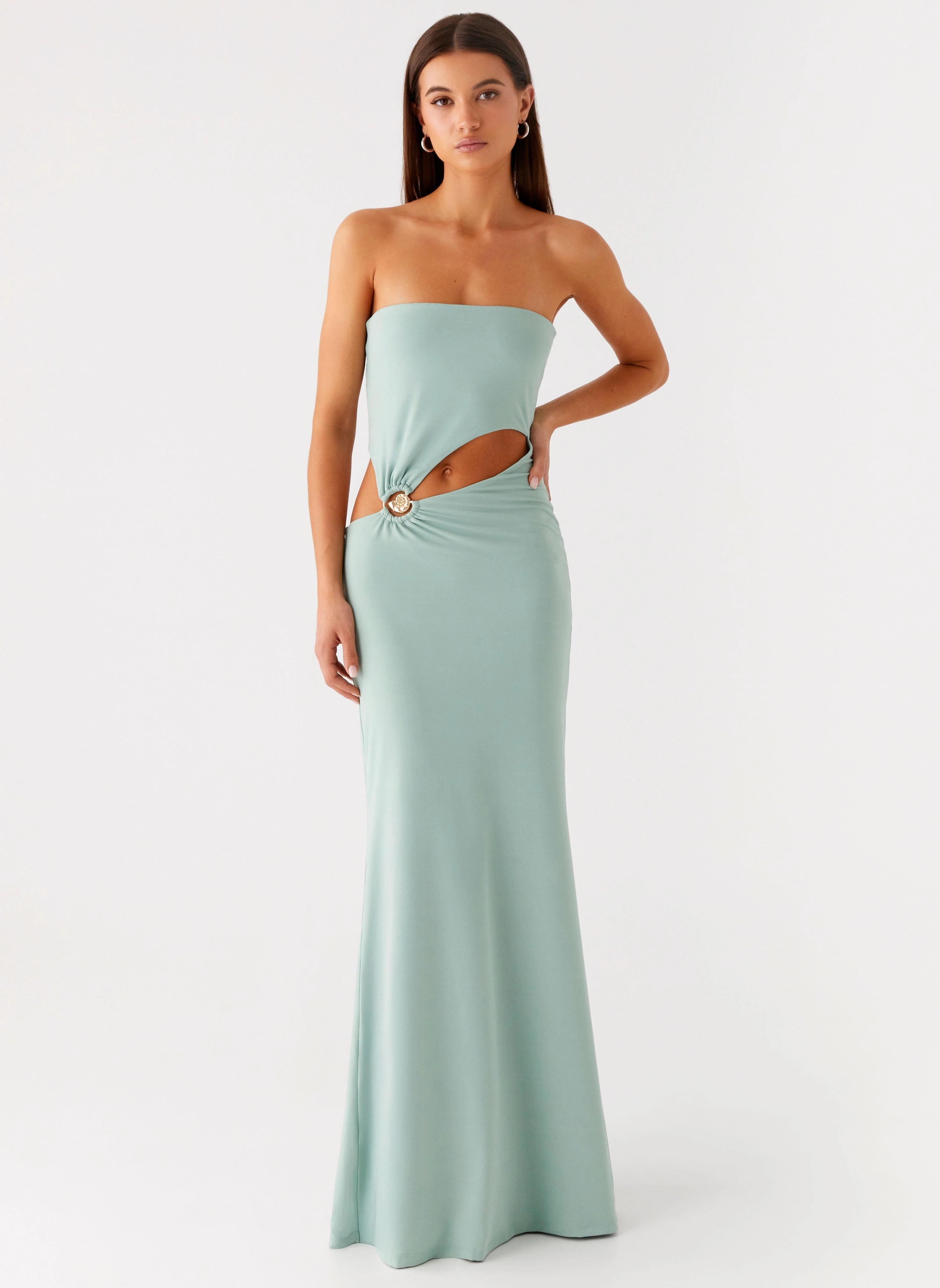 Coastal Soft Laurella Maxi Dress - Sage