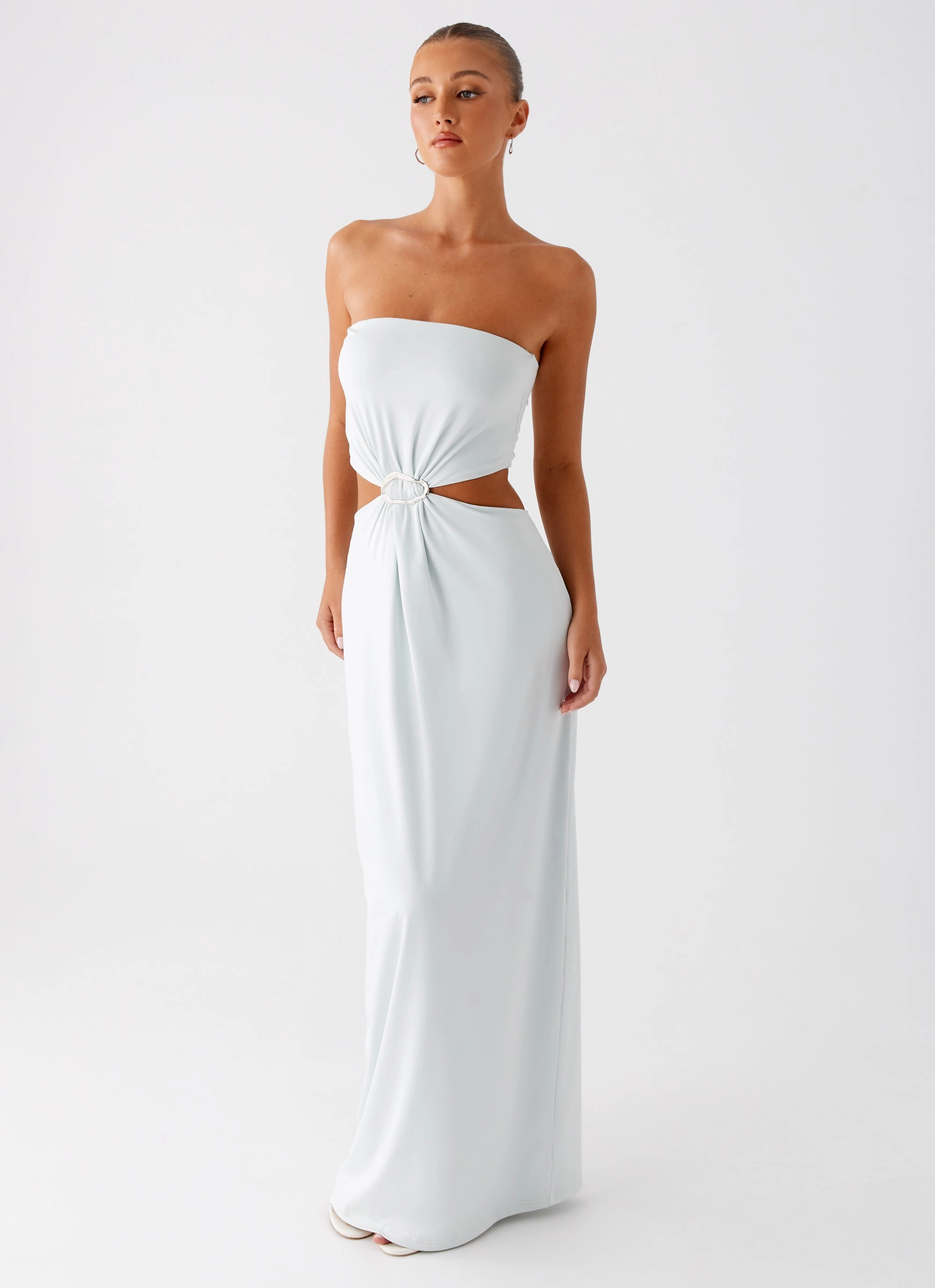 Mayfair Maxi Dress - Mint Fresh Look Polished Appearance