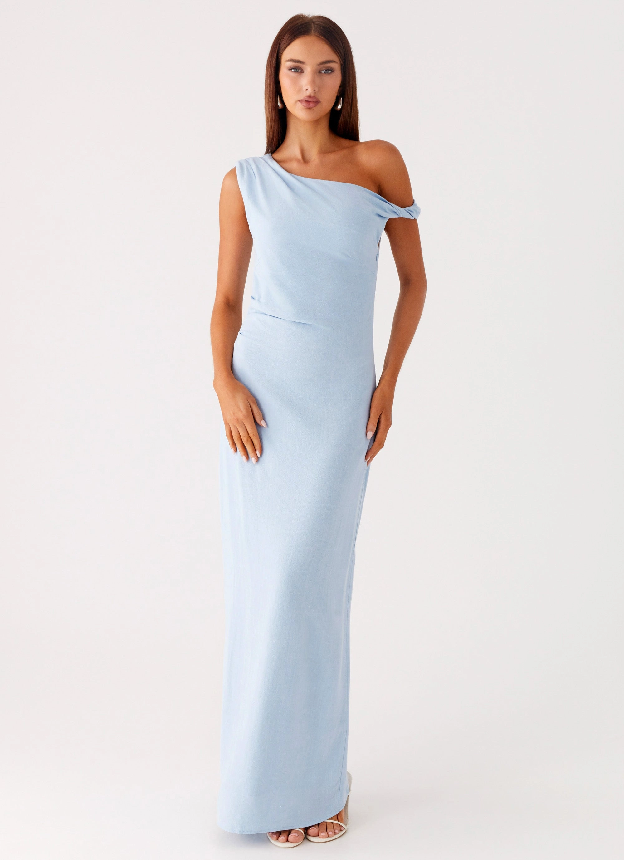 Mckenna Maxi Dress - Blue Floor-Length