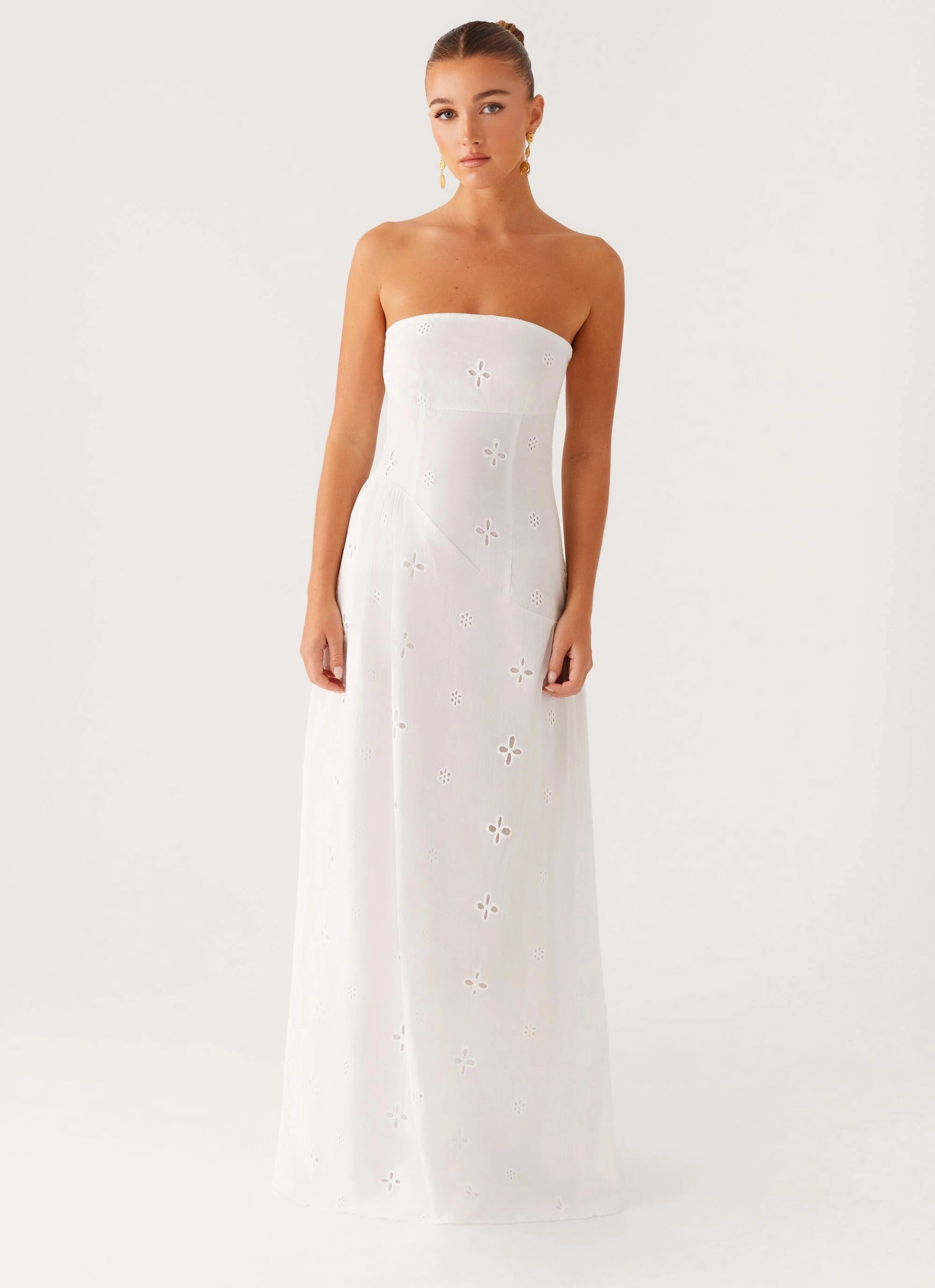 Sunkissed Maxi Dress - Ivory London Cool Sophisticated Edge