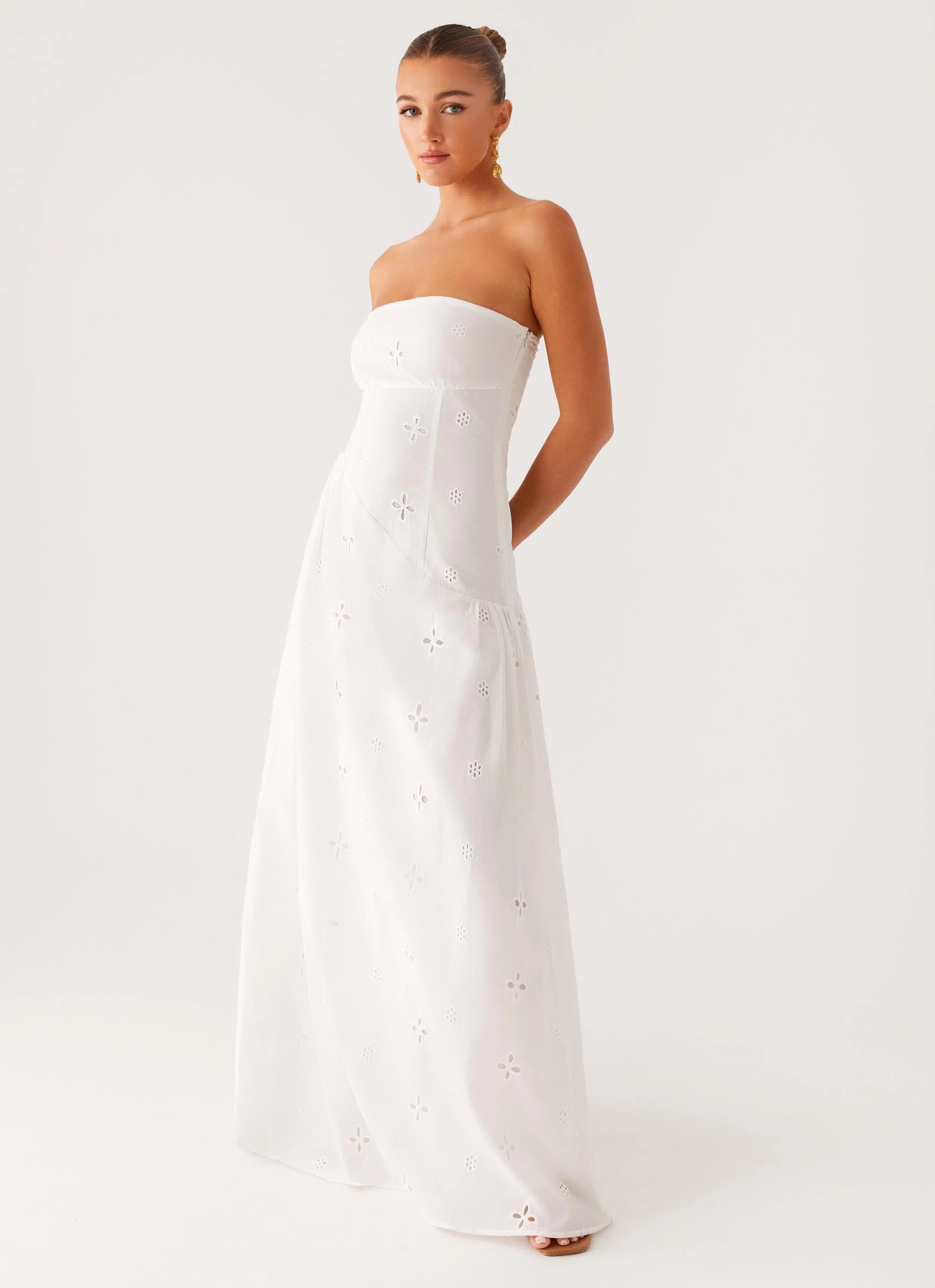 Sunkissed Maxi Dress - Ivory All-Day Fit Comfortable Design