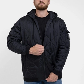 Tac Woobie Full-Zip Hoodie - Black Lightweight Warmth Core