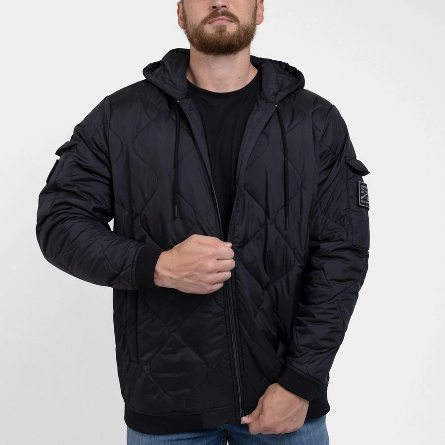 Quick Dry Technology Tac Woobie Full-Zip Hoodie - Black