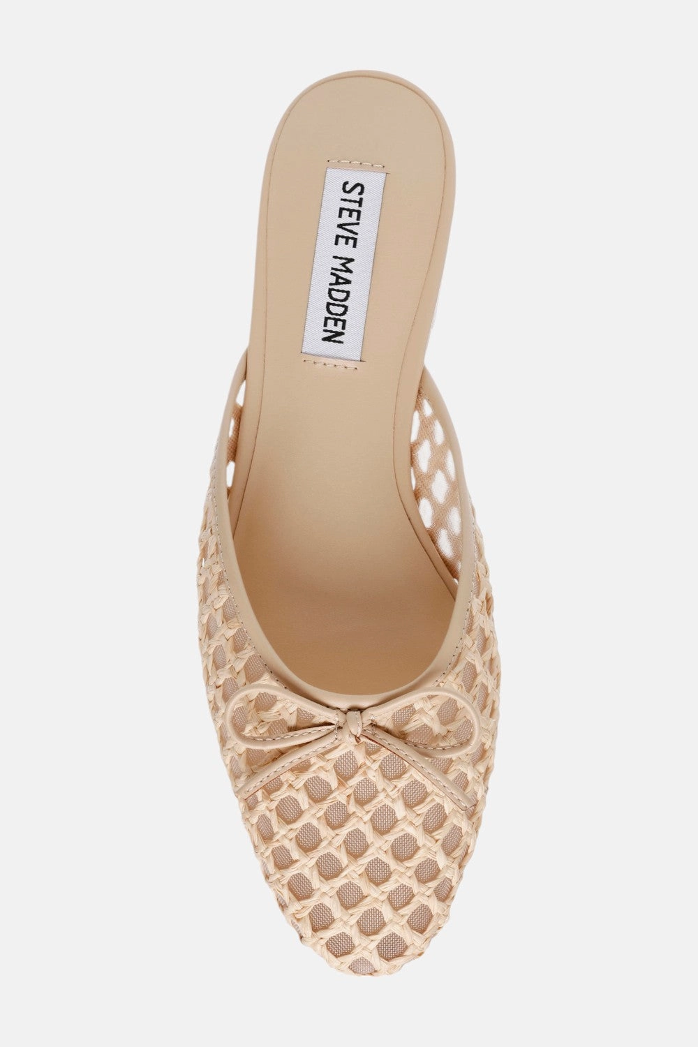Steve Madden Birdee Sandals in Tan Raffia orthopedic