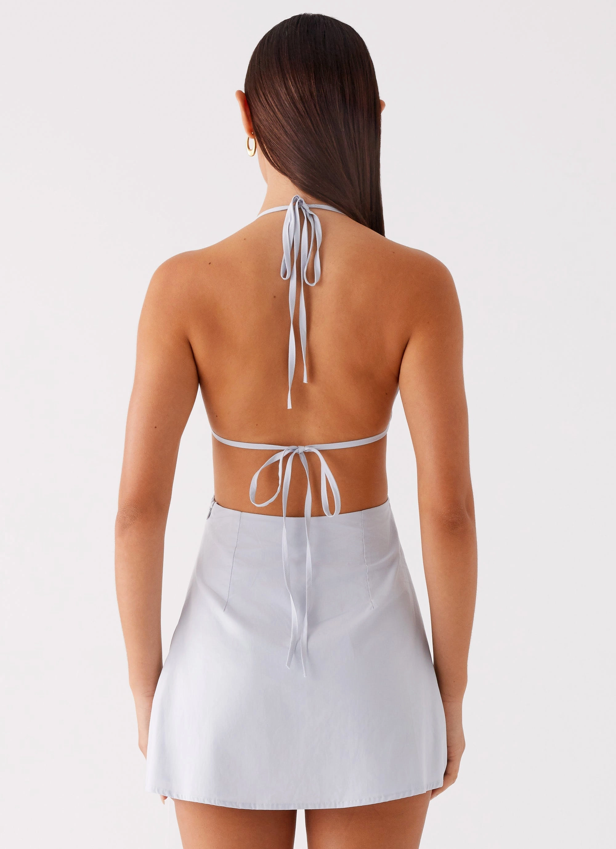 Perfect Look Albie Mini Dress - Cornflower Blue