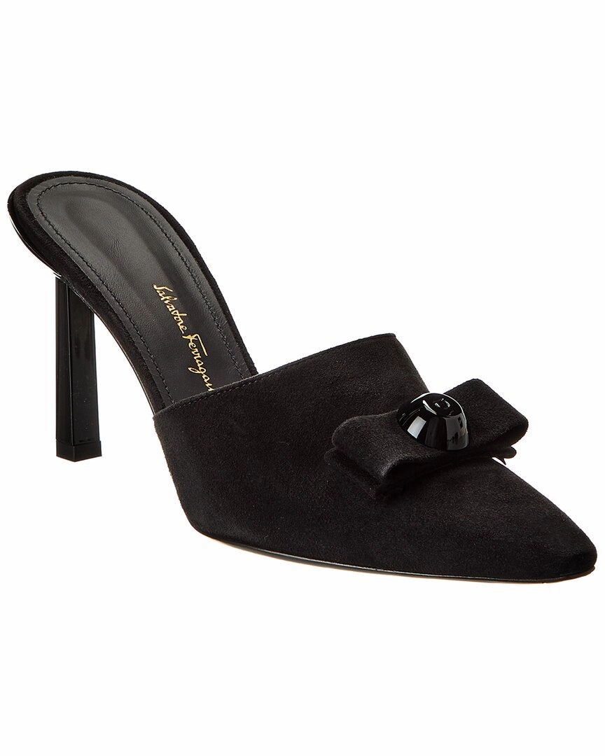foam sole Ferragamo Kara Suede Mule